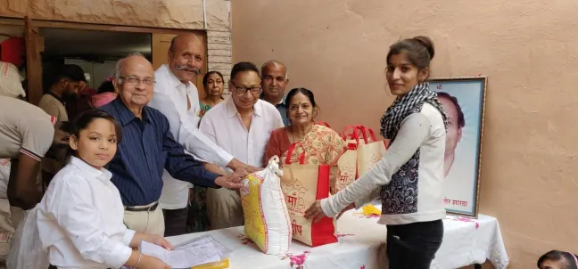 खाद्यान्न सहायता का चित्र